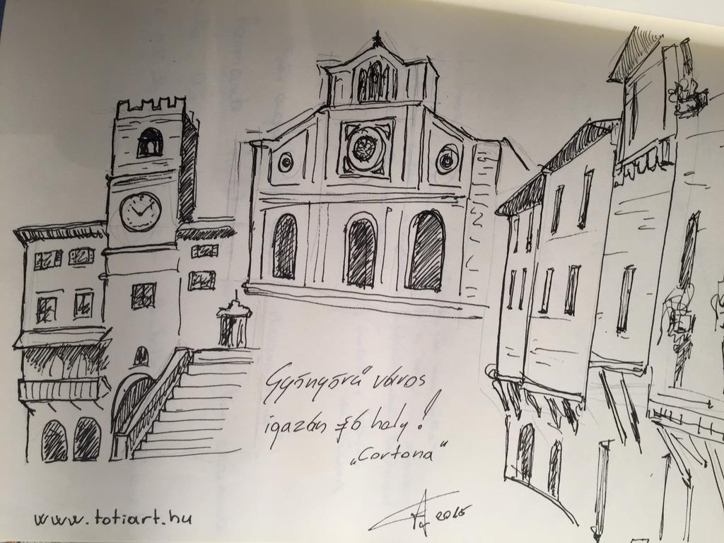 Casa Mia A Cortona Appartement Kamer foto